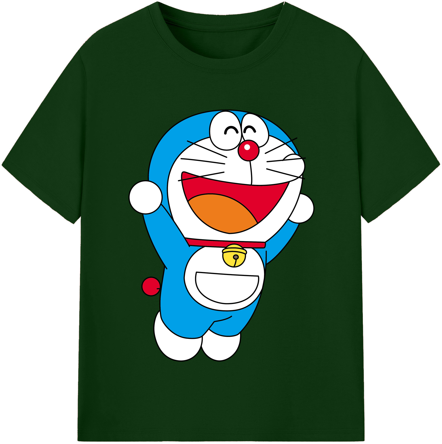 （画像用） ドラえもん Doraemon 綿100％半袖Tシャツ（フロントプリント）